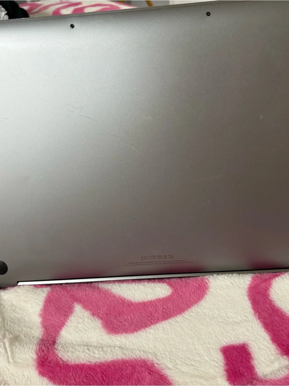 Apple Space Gray MacBook with Glossy Apple Logo - Picture 3 of 3